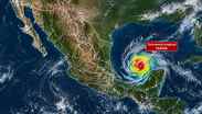 La depresión tropical 'Nueve' se intensificó a la tormenta tropical 'Isaías', durante la madrugada | Imagen generada con IA