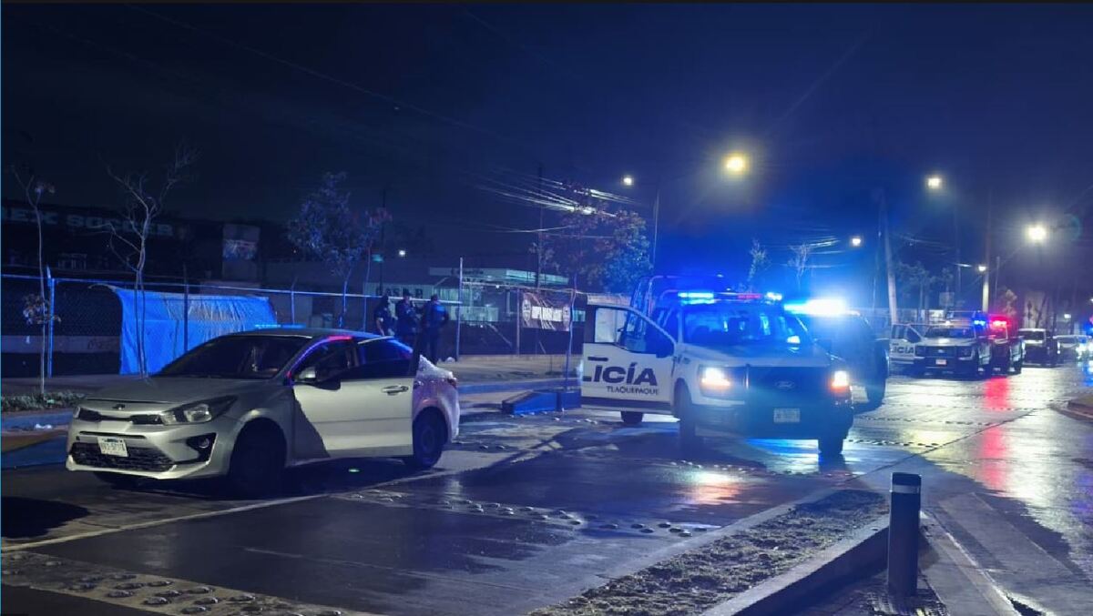 El sujeto intentó huir a pie pero fue sometido por un oficial.
