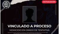 Menor es vinculado a proceso por agresión registrada el pasado 30 de septiembre