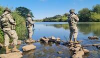 México y EU mantenieron operativos simultáneos dentro de sus respectivos límites territoriales.