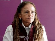 Olga Lucía indicó que "siempre hay formas y momentos" respecto a dejar la presidencia de Morena por otro cargo público / Agencia Es Imagen