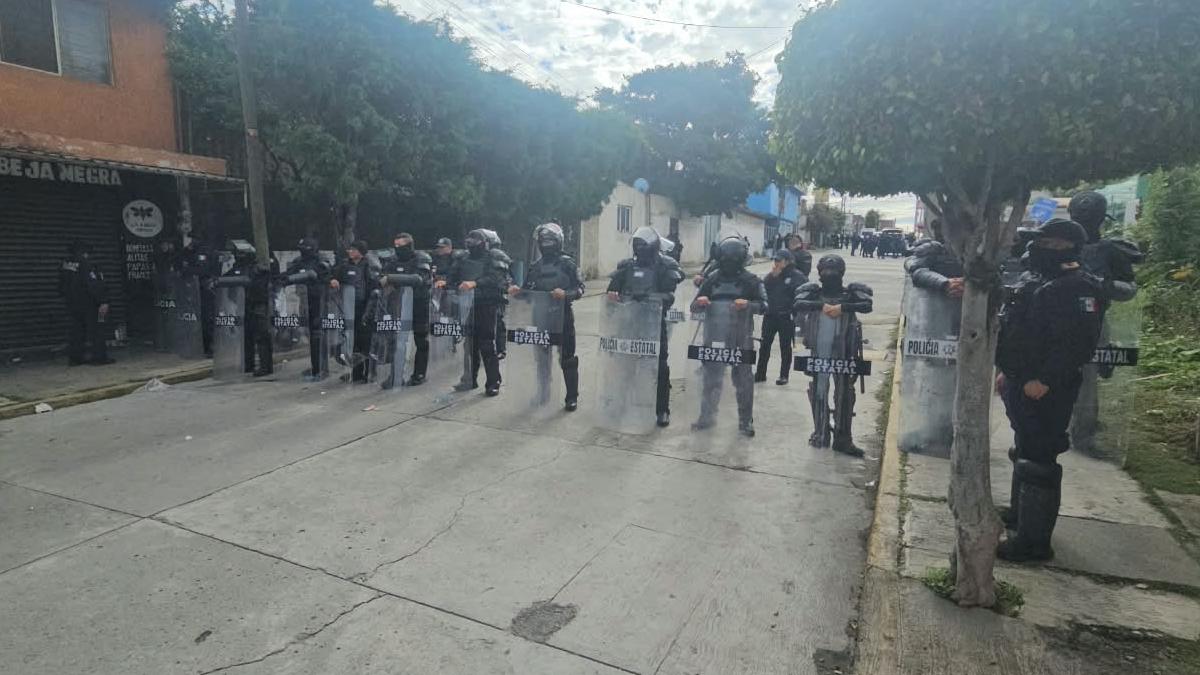 Pobladores de Xoxtla protestan contra perforación para nuevo pozo