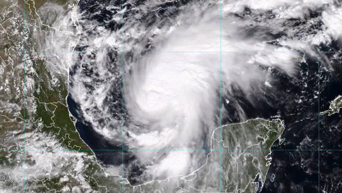 El Servicio Meteorológico Nacional comunicó que la tormenta tropical Isaías