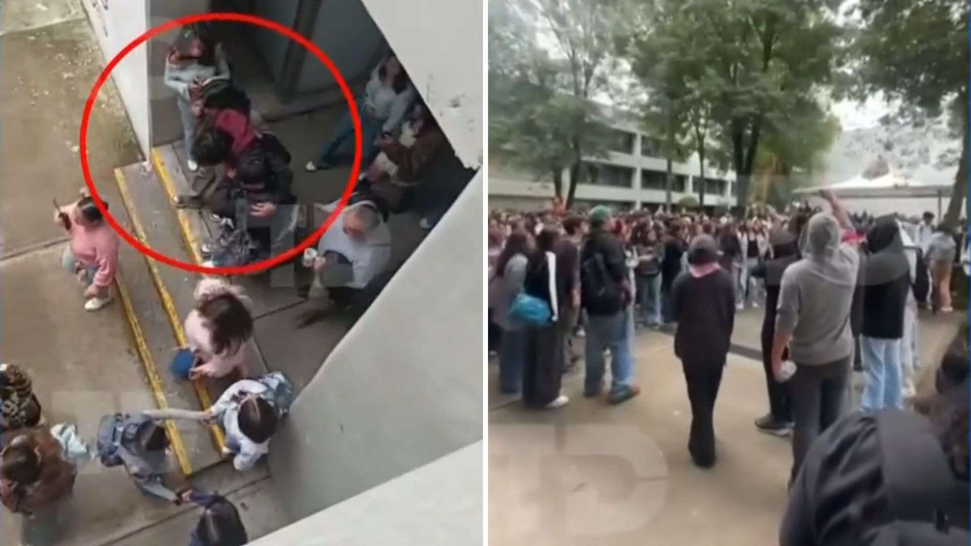 Toman la Prepa 1 en Xochimilco tras denunciar agresiones de directivos y retención de alumnos. TD Vespertino CdMx, 07 de octubre 2026