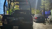 Tras el reporte, elementos de Fuerza Civil se movilizaron hasta el lugar.