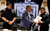 El edil pidió al nuevo mando no descuidar las condiciones laborales de los policías