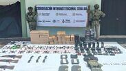 Todo el equipo, el armamento y los artefactos decomisados fueron puestos a disposición de la Fiscalía General de la República.