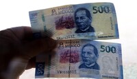 Es importante revisar el reverso del billete.