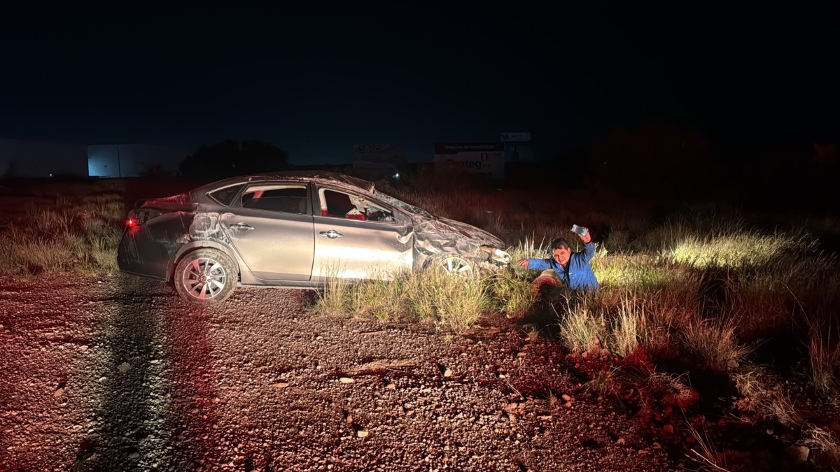 El hombre de 41 años es quien está con pronóstico reservado al presentar traumatismo craneoencefálico moderado.