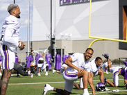 La Liga y la NFLPA reconocieron que los festejos son una parte importante del espectáculo. | @Vikings