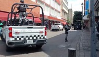 La movilización de los militares generó sorpresa entre vecinos y comerciantes del Centro Histórico de Guadalajara
