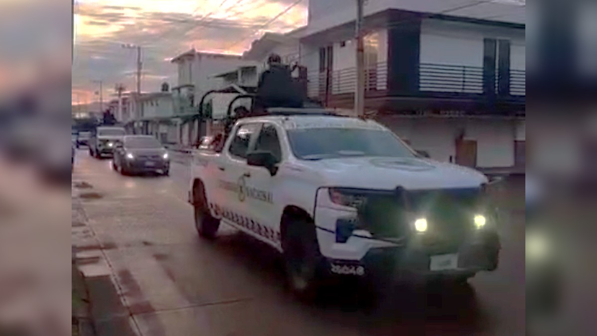 En el operativo participó la Fiscalía General de la República, Secretaría de Seguridad, Secretaría de Marina y Guardia Nacional