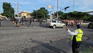 Personal de la Policía Vial permanecerá en el lugar para orientar a conductores y peatones