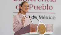 La titular del Ejecutivo federal sostuvo que corresponde a las autoridades persecutoras dar a conocer los avances. | Galo Cañas