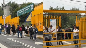 Suspensión de clases en el CCH Sur de la UNAM: Alumnos protestan tras denuncias de acoso sexual.