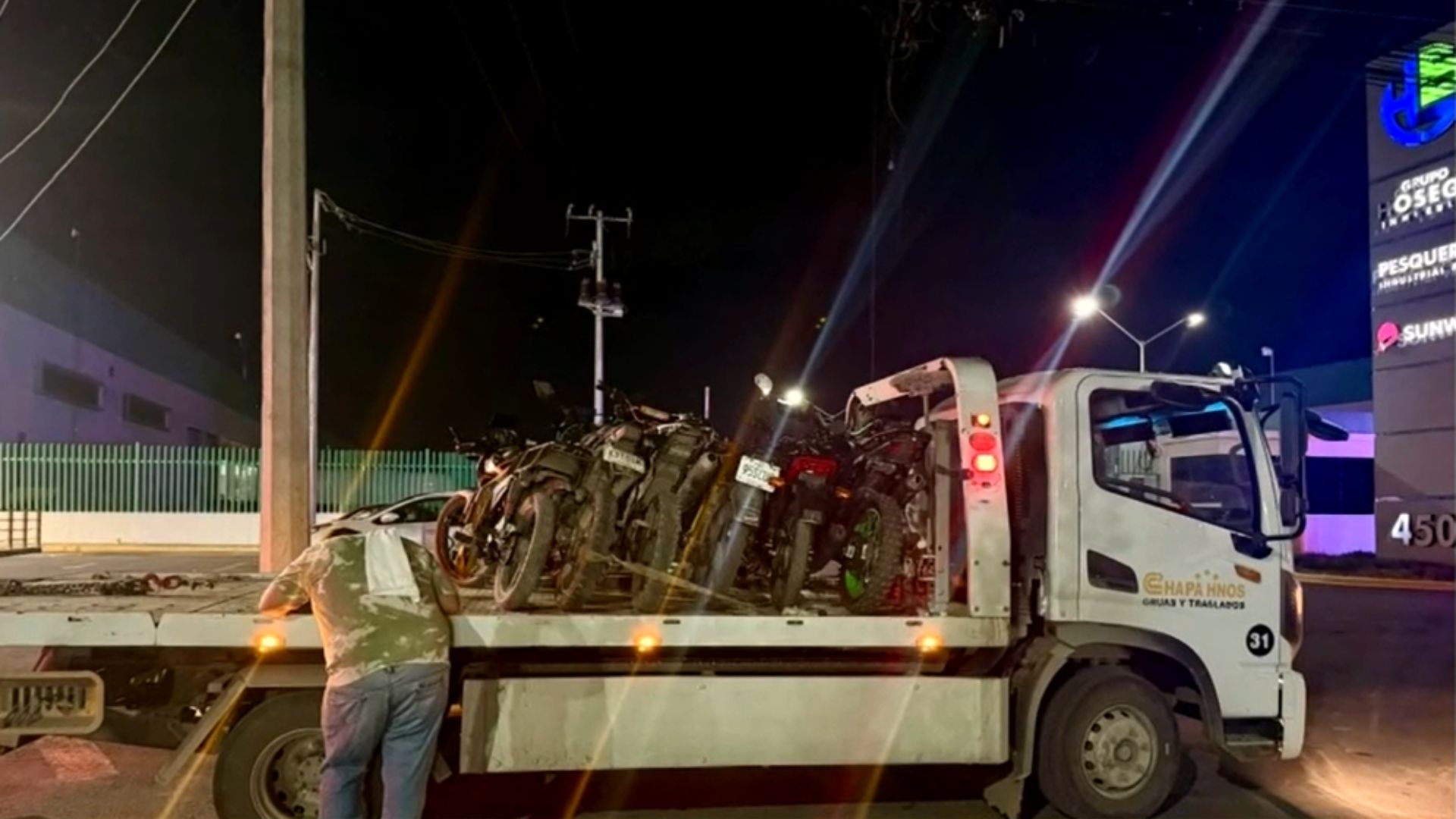 Aseguran motos por falta de documentos y escapes ruidosos en Pesquería, NL