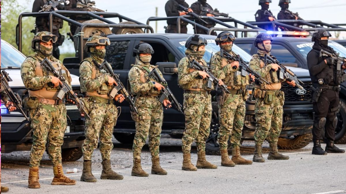 Autoridades de Coahuila y Nuevo León vigilan zonas de Arteaga, Candela y Piedras Negras junto al Ejército, Marina y Guardia Nacional.