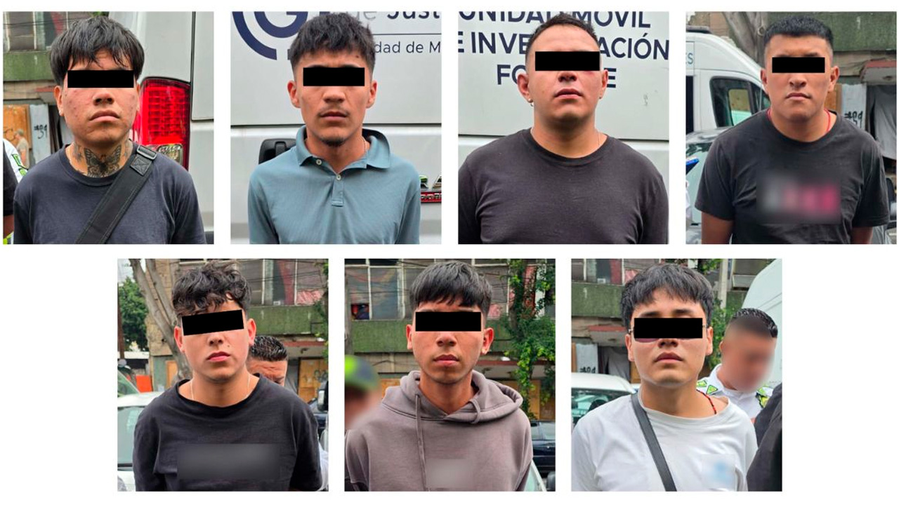 Caen siete hombres por agredir a policías en el Centro Histórico.&nbsp;TD Matutino CdMx, 09 de octubre 2026