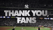 La celebración que había comenzado en las tribunas terminó convertida en incredulidad. | @Yankees