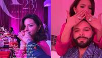 El festejo por los 23 años de Angela Aguilar comenzó a viralizarse por redes