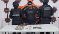 El hombre fue puesto a disposición del Ministerio Público para iniciar con las investigaciones correspondientes.