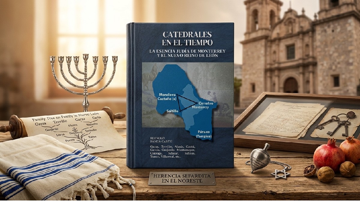 Libro sobre la influencia judía en Nuevo León y noreste de México.