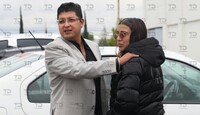 Mar Orozco, hermana de la víctima, acudió a la audiencia donde se vinculó a proceso a su excuñado / Melanie Torres