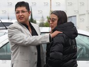 Mar Orozco, hermana de la víctima, acudió a la audiencia donde se vinculó a proceso a su excuñado / Melanie Torres