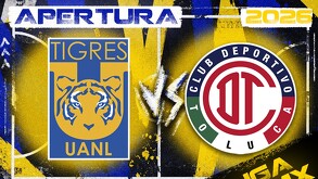 No te pierdas toda la cobertura del partido Tigres vs Toluca por las plataformas de TELEDIARIO.
