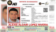 Reporte de búsqueda de Alexis Aldair López Rivera en Monterrey