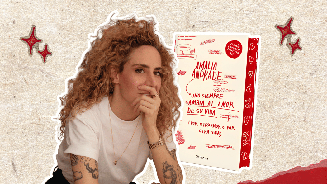 Amalia Andrade presenta libro 'Uno siempre cambia aql amor de su vida'
