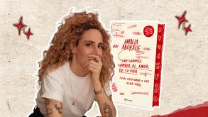 Amalia Andrade presenta libro 'Uno siempre cambia aql amor de su vida'