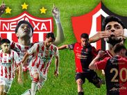 Choque entre el Atlas y el Necaxa en el Estadio Victoria