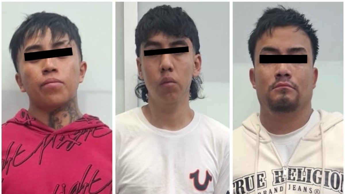 Detienen a 3 sujetos por disparar en habitación de un hotel en Ecatepec.