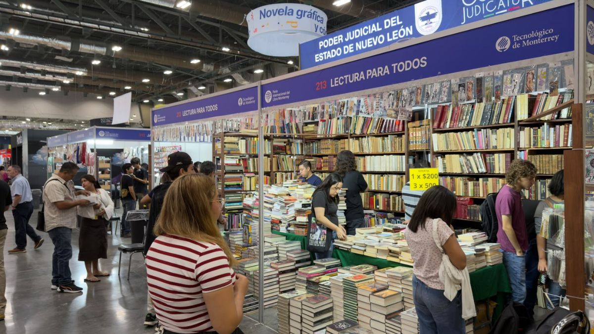 La Feria Internacional del Libro de Monterrey permanecerá en Cintermex del 10 al 18 de octubre.| Ángel Mercado