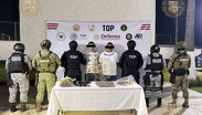 Dos hombres detenidos con droga tras riña en Escobedo NL