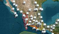 Simón se intensificó a categoría 3 en la escala Saffir Simpson. | Conagua