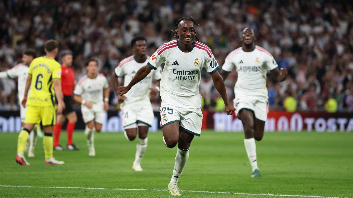 Yan Diomande registra 9 partidos al momento jugados con el Real Madrid en LaLiga y Champions League / Reuters