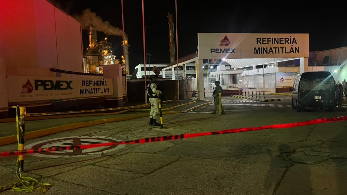 Ataque en refinería de Minatitlán, Veracruz, deja un petrolero sin vida y uno lesionado | Cortesía