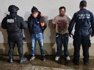 Detienen a dos sujetos por robo y secuestro en Atizapán.
