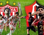 Choque entre el Atlas y el Necaxa en el Estadio Victoria