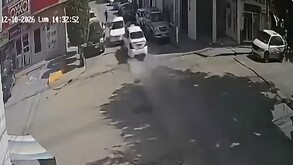 El conductor del taxi circulaba a velocidad inmoderada y en sentido contrario en el momento del choque.