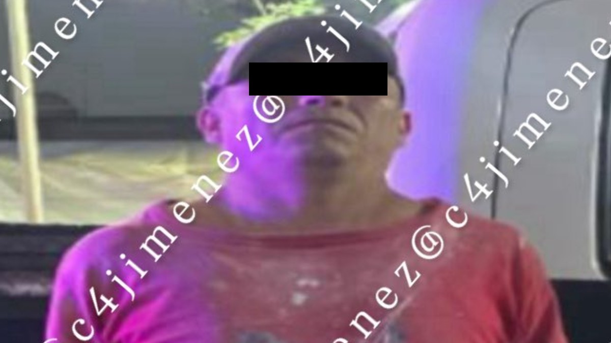 Detienen a Carlos 'N', albañil acusado de asesinar a Doña María, de 71 años.