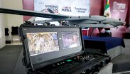 Los drones adquiridos por el Gobierno de Puebla tienen una autonomía de vuelo de hasta 13 horas, un alcance visual de 180 kilómetros | Anel Esgua