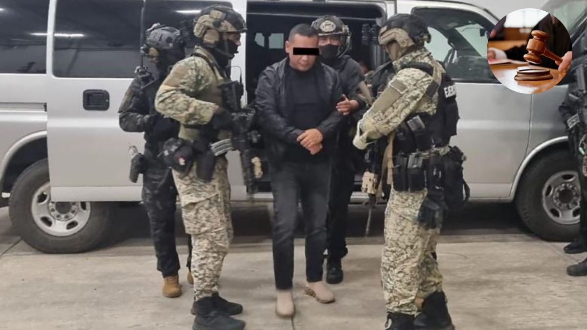 Juez definirá situación jurídica de 'El Tanque'; ya había estado preso. | Sedena vía Facebook.