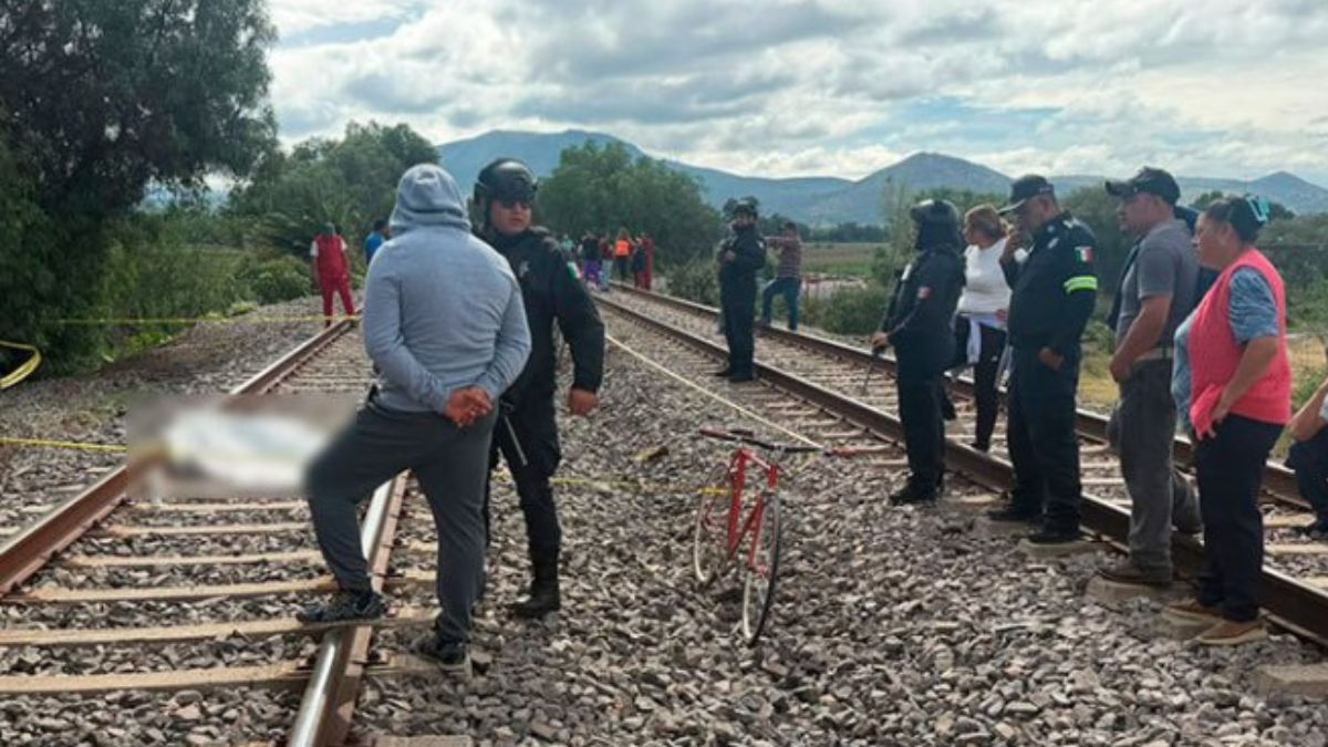 Menor de edad muere tras ser arrollado por un tren en Teotihuacán. | PC Teotihuacán