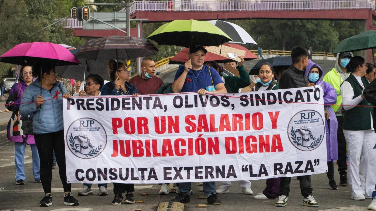 Trabajadores del IMSS se manifestarán por las principales vialidades de la Ciudad de México.