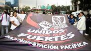 Trabajadores del IMSSS se alistan para megamarcha en Ciudad de México.