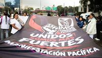 Trabajadores del IMSSS se alistan para megamarcha en Ciudad de México.