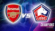 Arsenal y LOSC Lille se enfrentan en la Jornada 2 de la Champions League 2026/2027